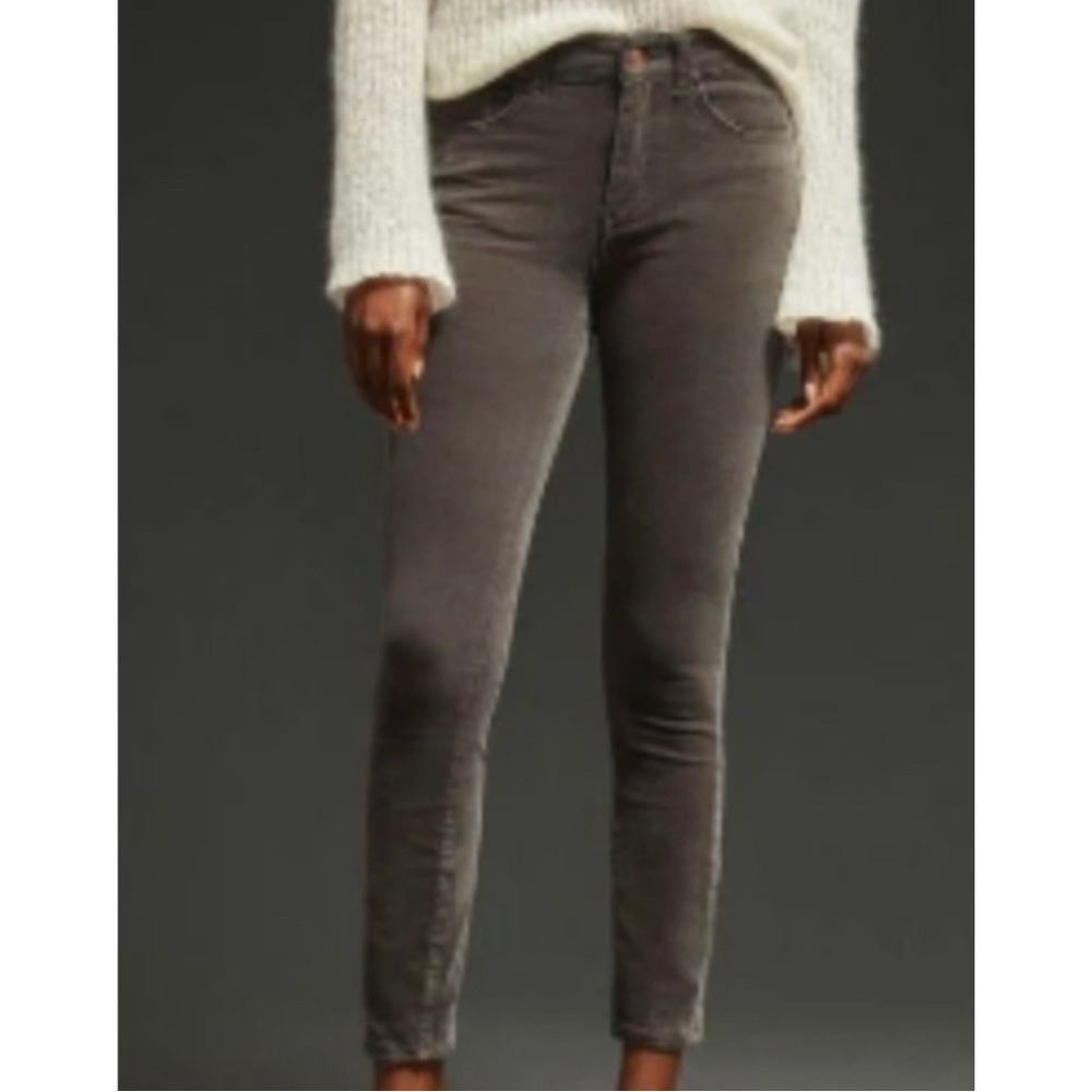 Pilcro & the Letterpress High Rise Skinny Corduroy Pants